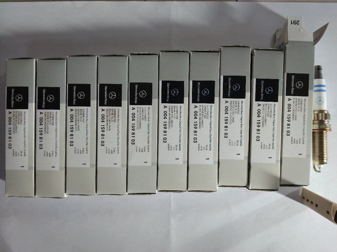 メルセデスベンツ 純正スパークプラグ A0041598103 8本単位