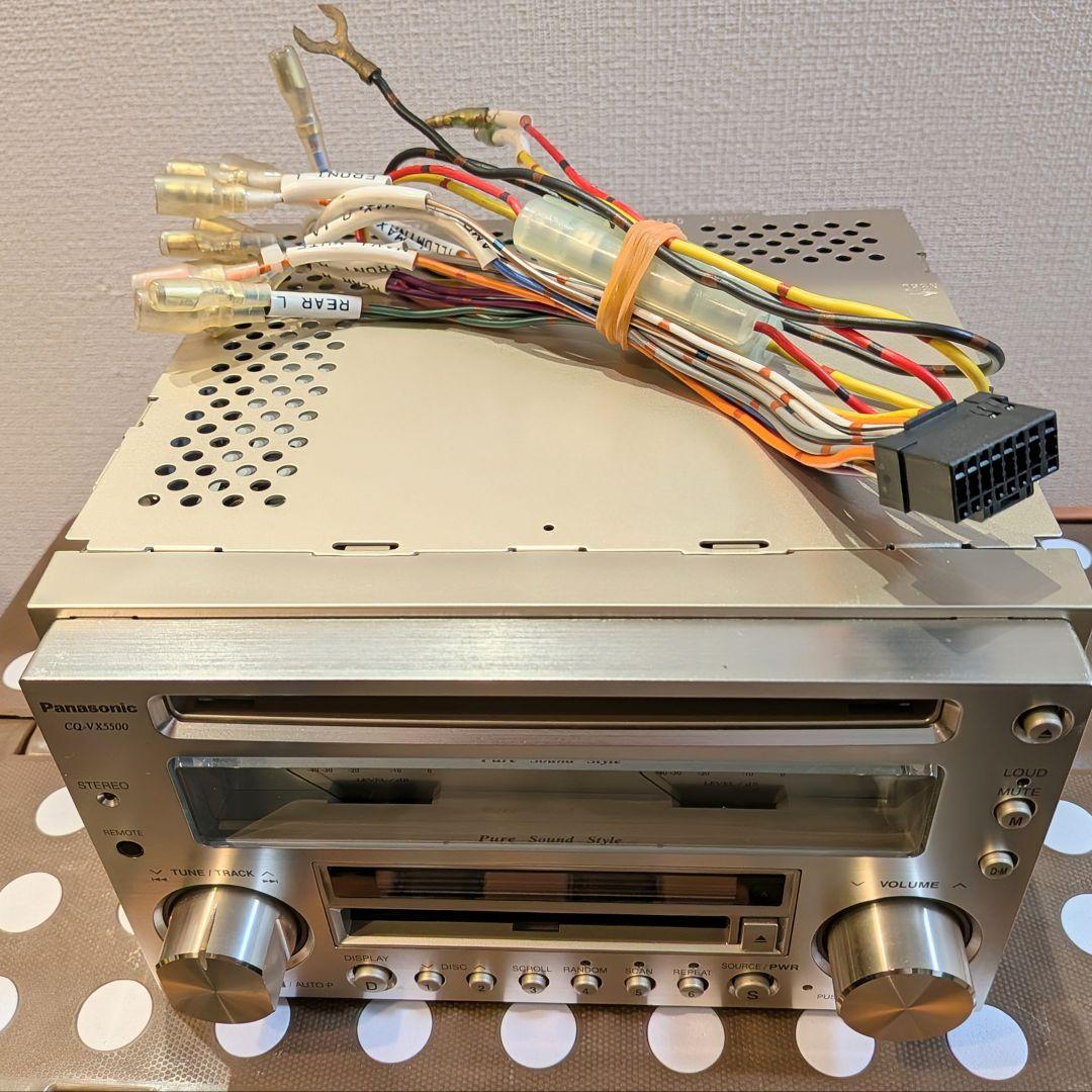 パナソニック CQ-VX5500D CD/MDプレーヤー/カーオーディオ