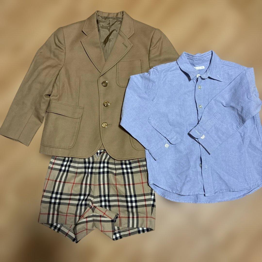 バーバリー スーツ 3点セット セットアップ