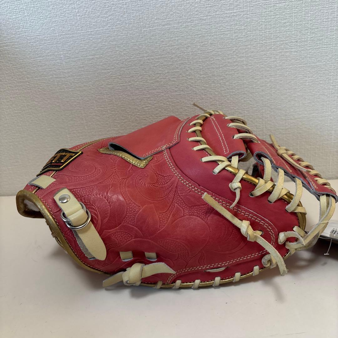 ゼット　プロステイタス　軟式　キャッチャーミット　定価44,000円　小林モデル