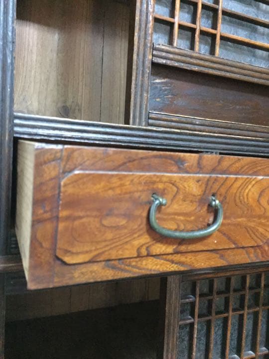 ばんちゃん！※値下げ終了※送料込  古民家  水屋箪笥  家具  和ダンス