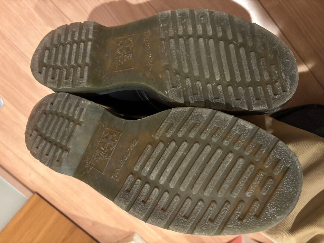 美品 値下げ ドクターマーチン 3ホール 黒 28cm