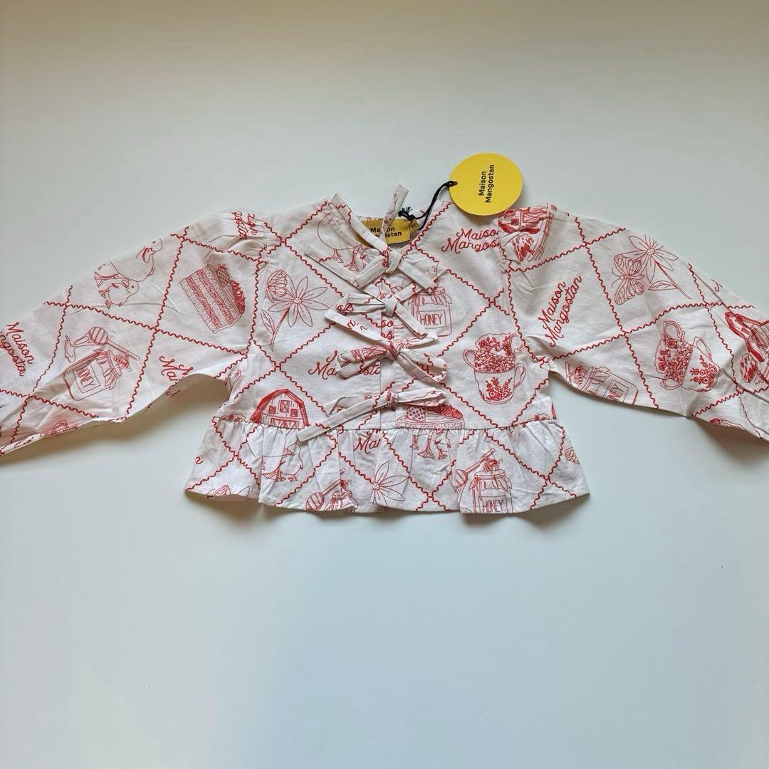 【新品】Maison Mangostan shirt 6y