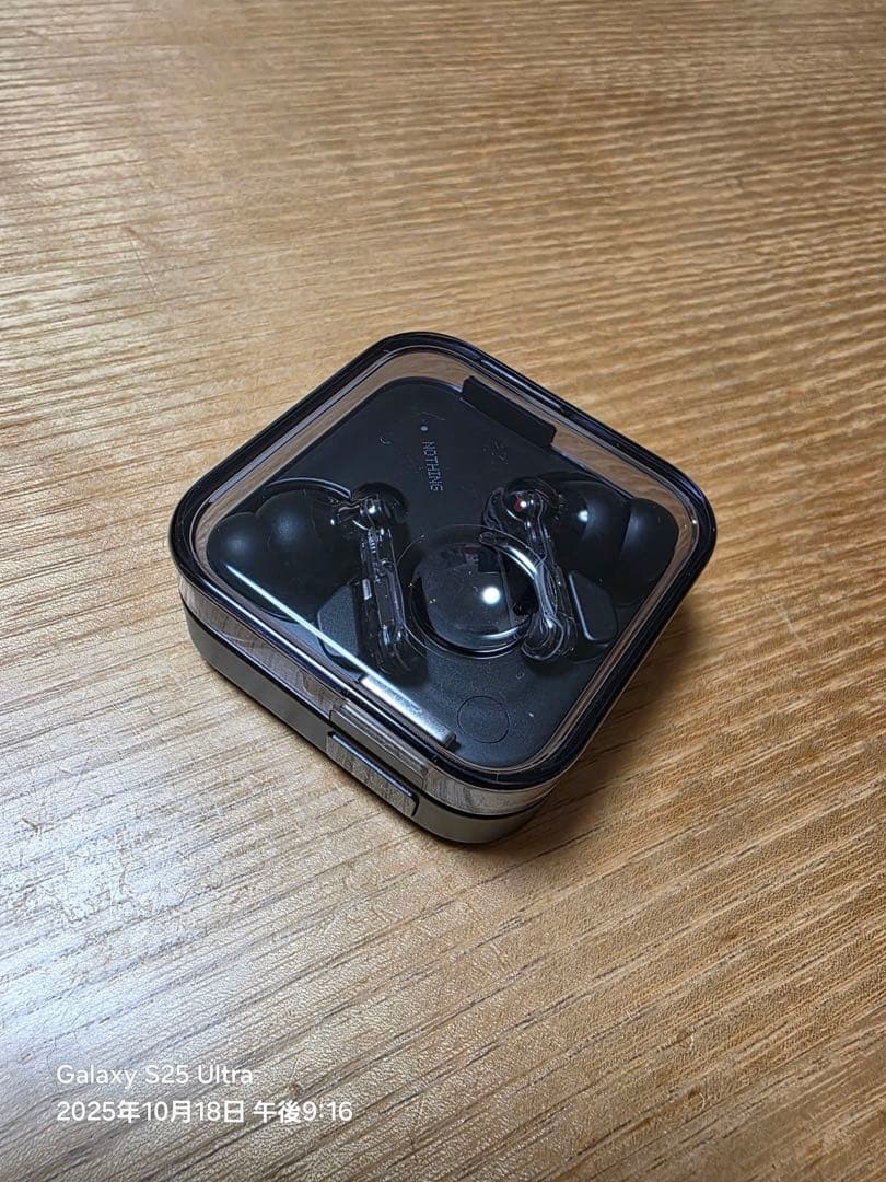 yuki  nothing ear（3） 付属品あり 外箱無し ポーチ付