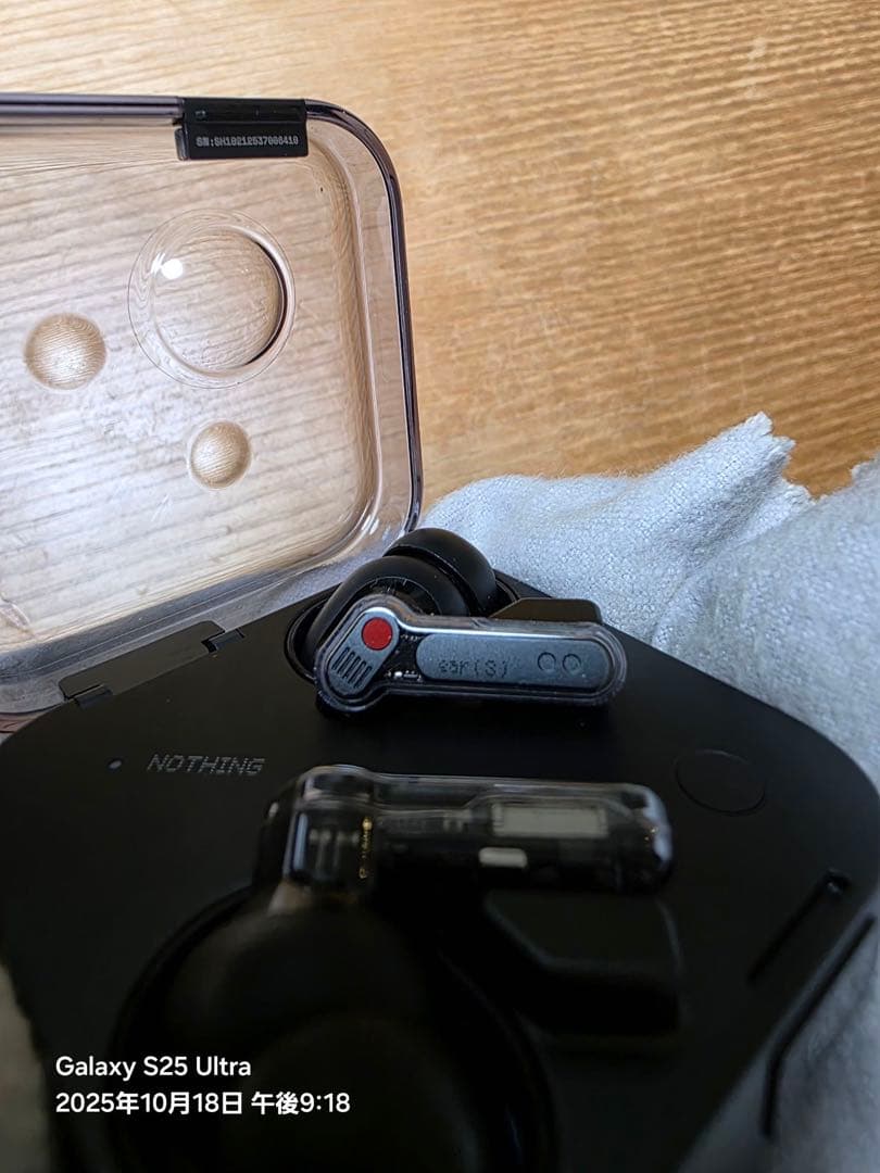 yuki  nothing ear（3） 付属品あり 外箱無し ポーチ付