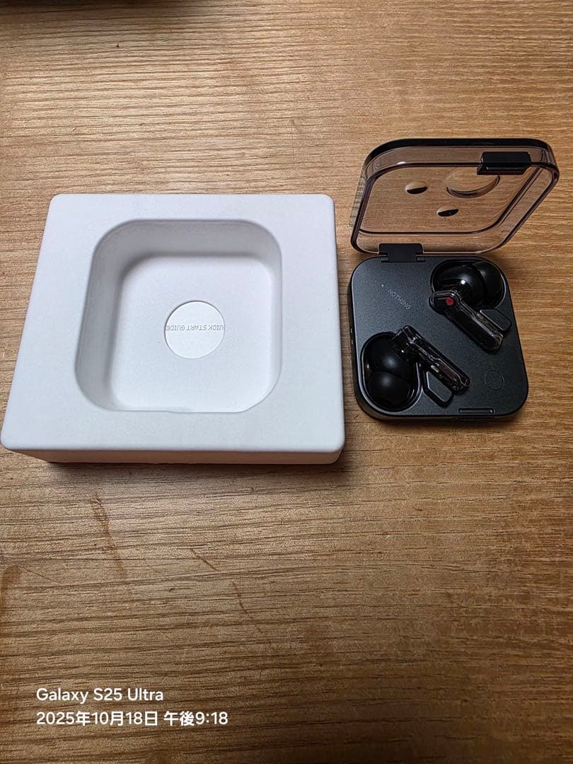 yuki  nothing ear（3） 付属品あり 外箱無し ポーチ付