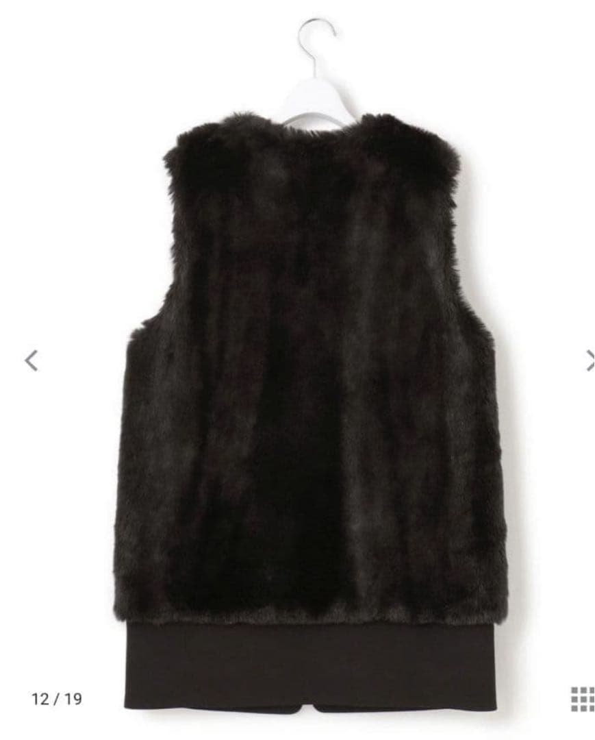 新品　タグ付き23区 ECOPEL(エコペル社)エコファーコンビジレ 32