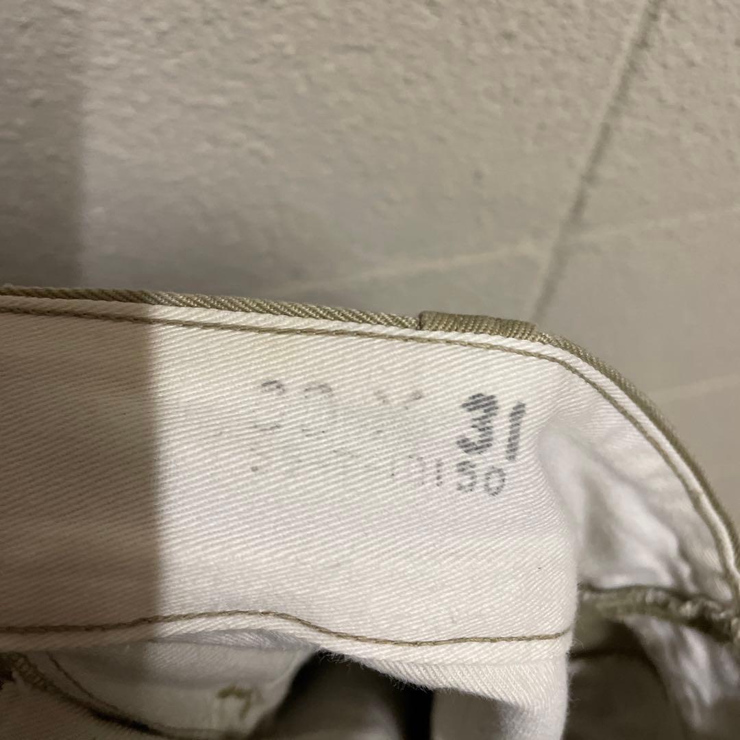 40s US ARMY ミリタリーチノ チノパン ベージュ W30