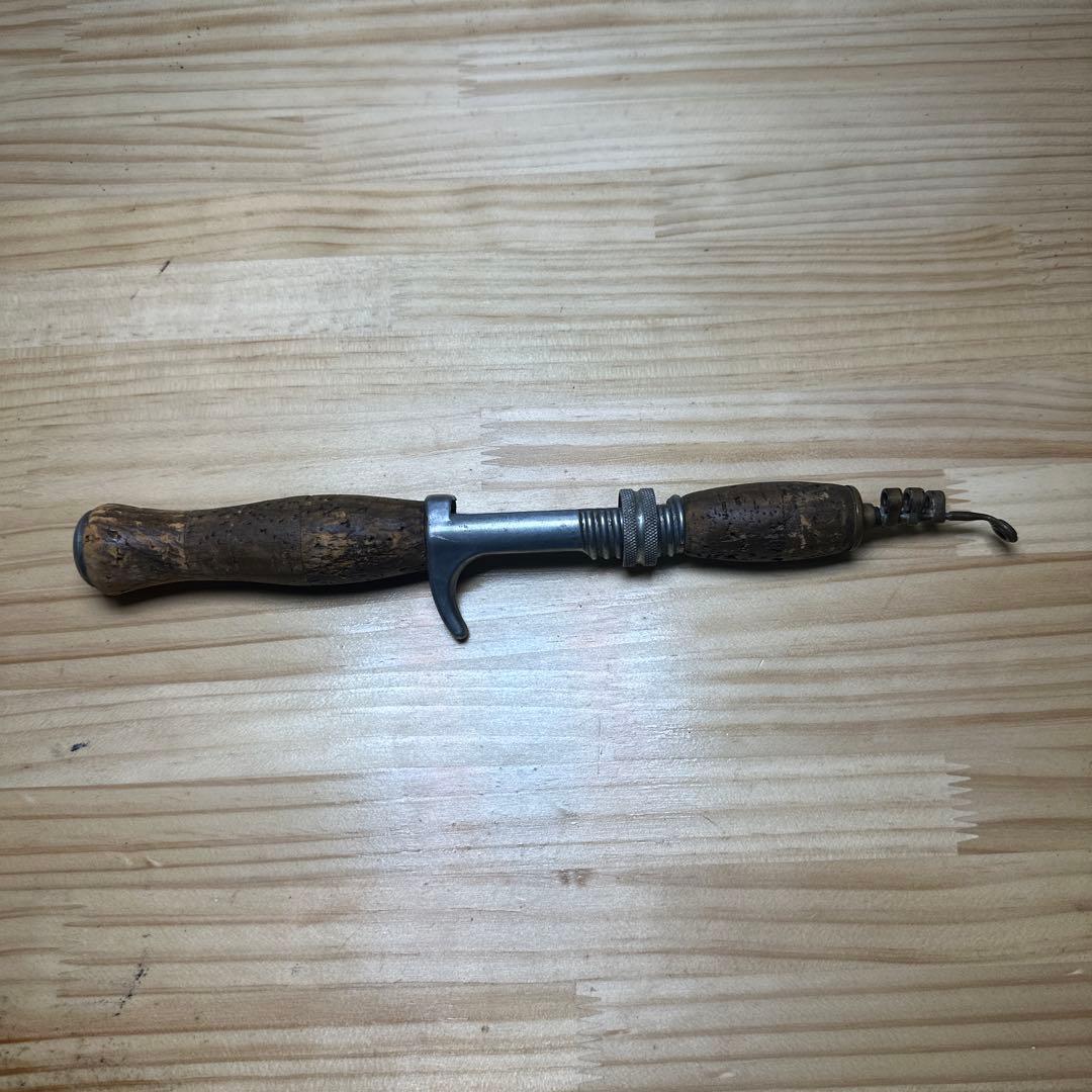 ハンドルロッド　champion handle rod テレスコ　スチールロッド