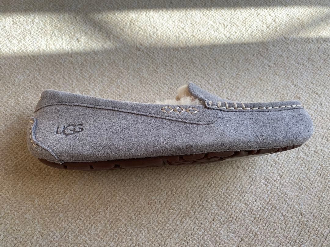 UGG ANSLEY モカシン グレー 25cm