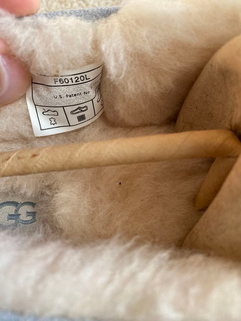 UGG ANSLEY モカシン グレー 25cm