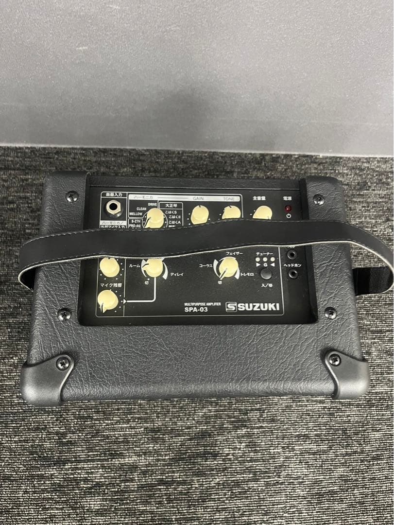 SUZUKI SPA-03(電気大正琴ハーモニカメロディオン用アンプ
