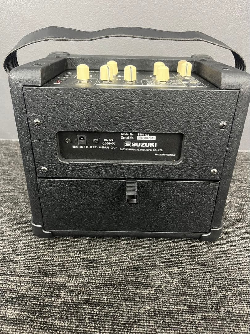 SUZUKI SPA-03(電気大正琴ハーモニカメロディオン用アンプ