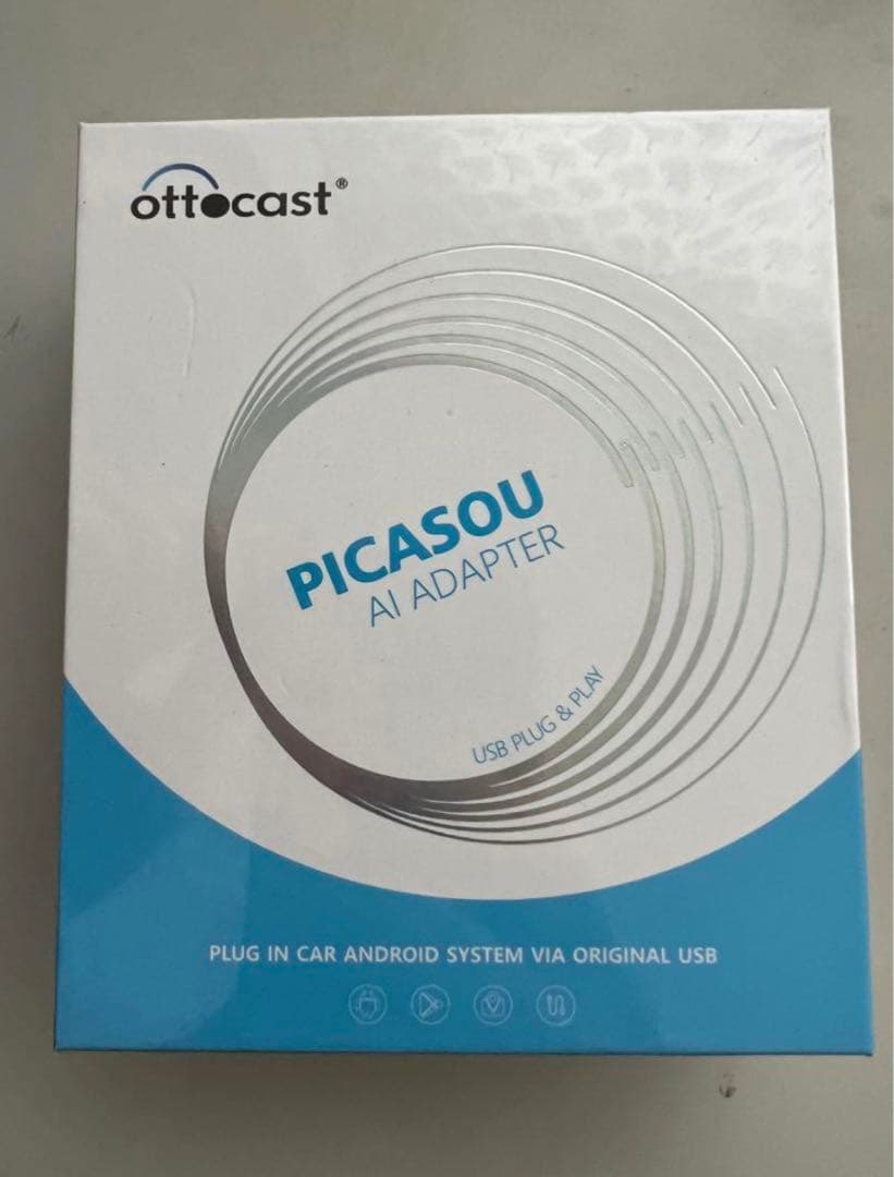 OTTOCAST CarPlay AI カーオーディオ アダプター
