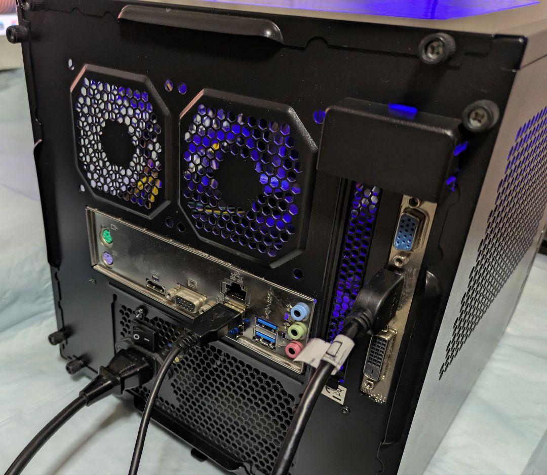 №143、キューブPC、Win11、i5、M8G、SSD、GTX745、Wifi