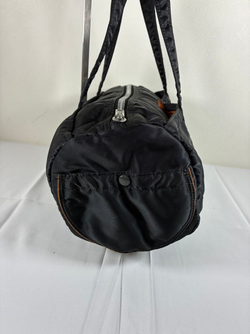 [未使用級] porter　タンカー ドラムバッグ　ミニボストン　L