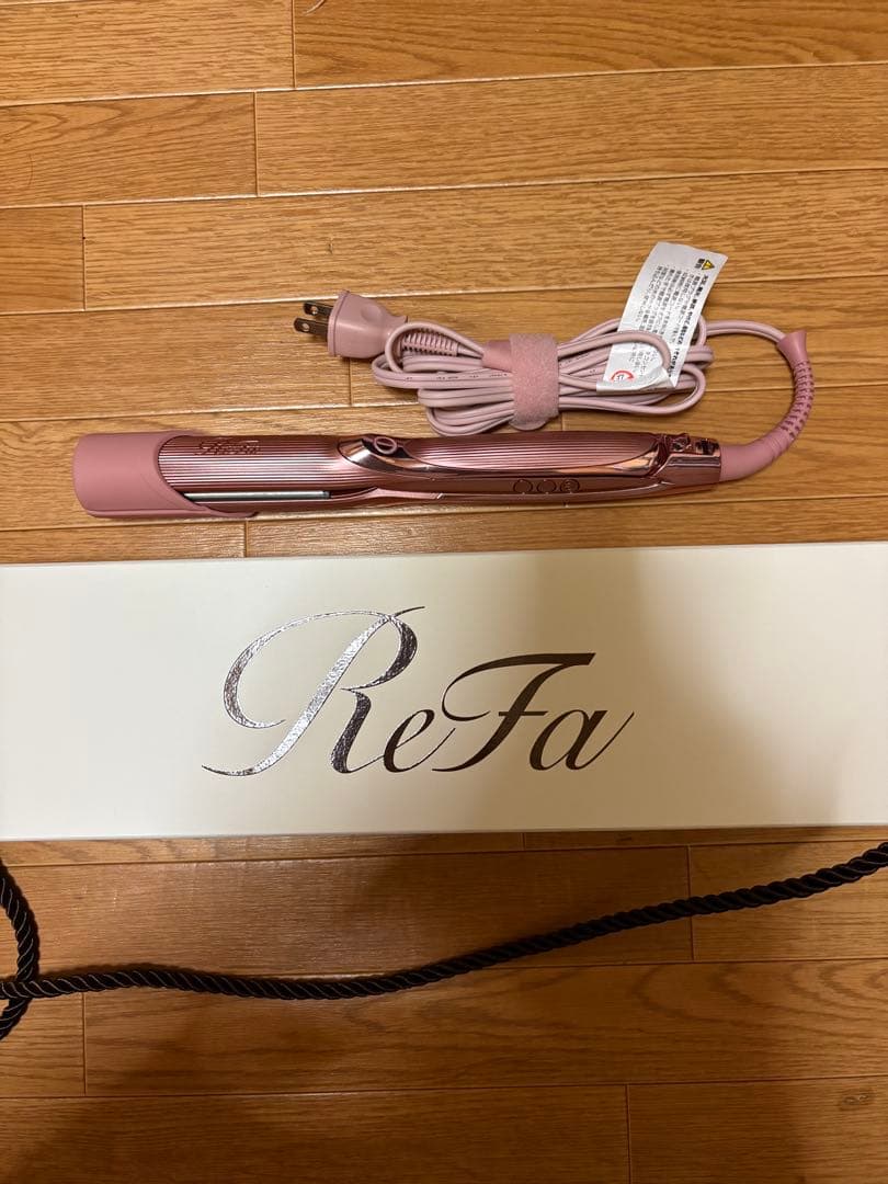 ReFa ストレートヘアアイロン RE-AT-05A ピンク反実仮想