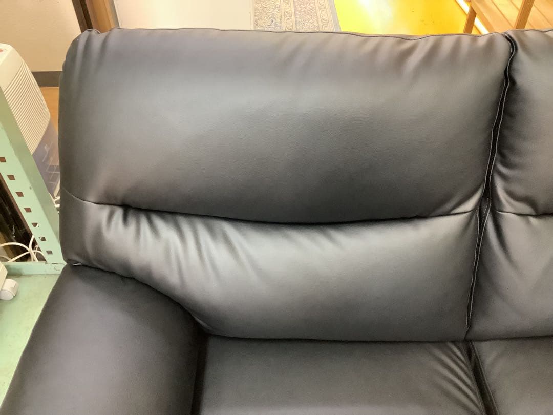 ニトリ 2人掛けソファー｜Nシールド キャッツ3 BK