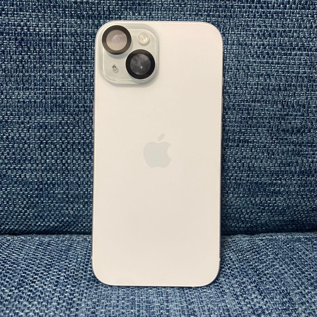 iPhone15 256 / ホワイト/ インカメ不良　Face ID使えます