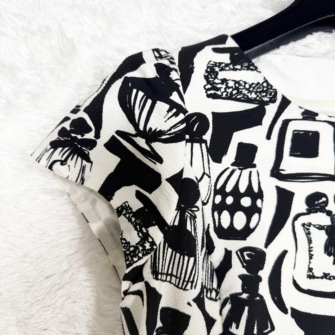 【極美品✨】エムズグレイシー 香水瓶柄 ワンピース リボン 38 2025年