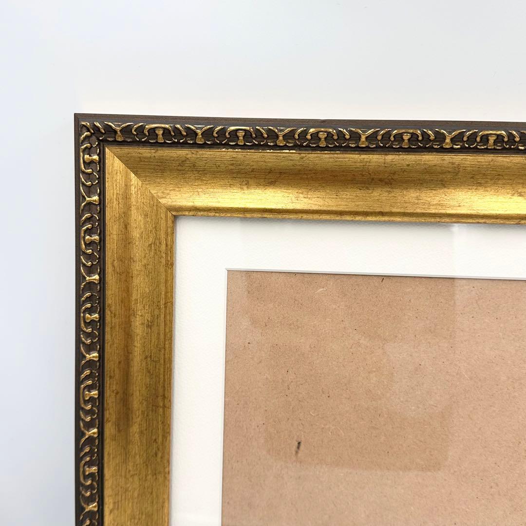 FEILER フェイラー 額縁 ハンカチ ゴールドフレーム