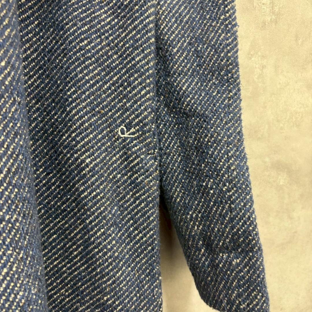 45rpm コットン リネン デニム風 ワンピース 日本製 N1455