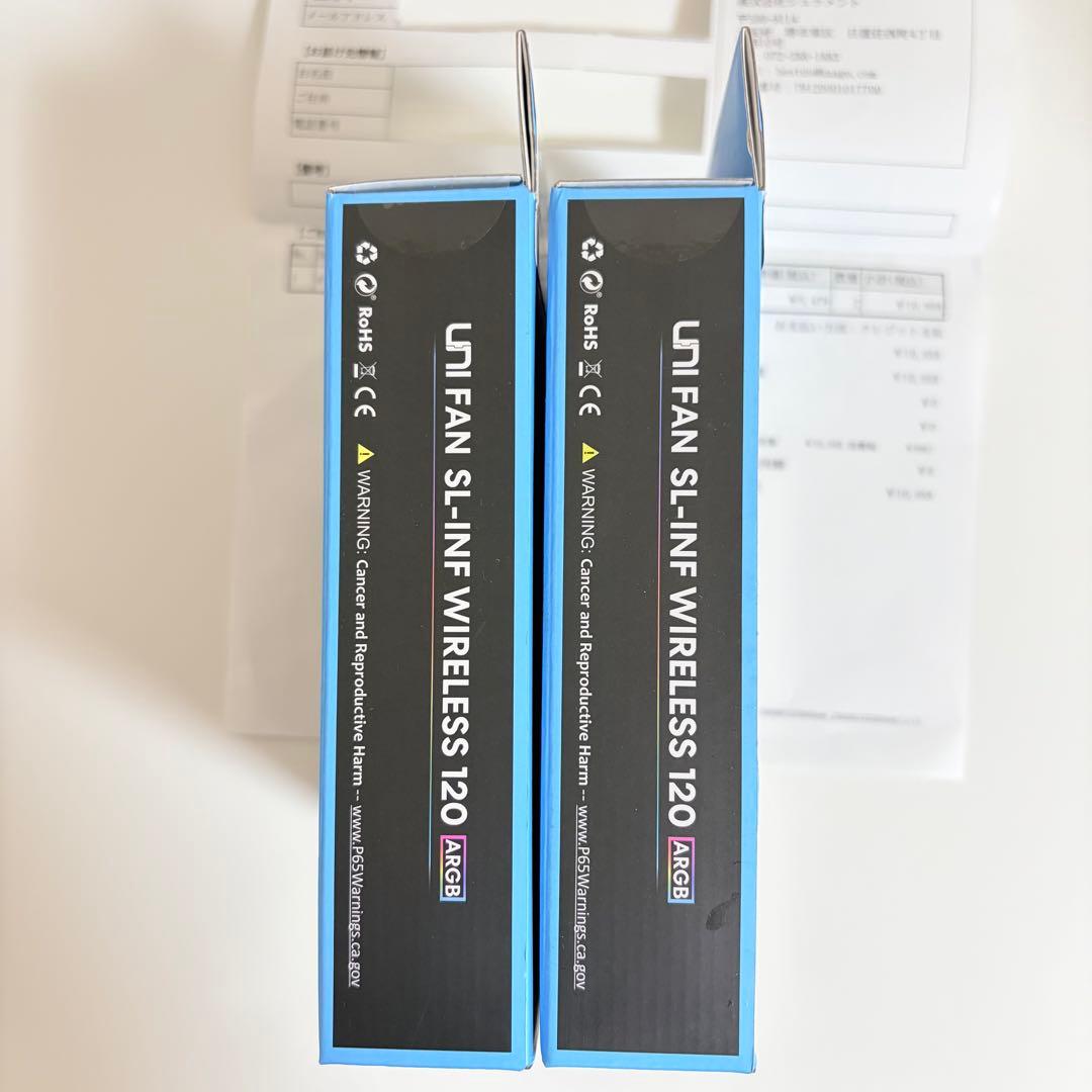 保証書付き LianLi UNI FAN SL-INF WIRELESS ×2