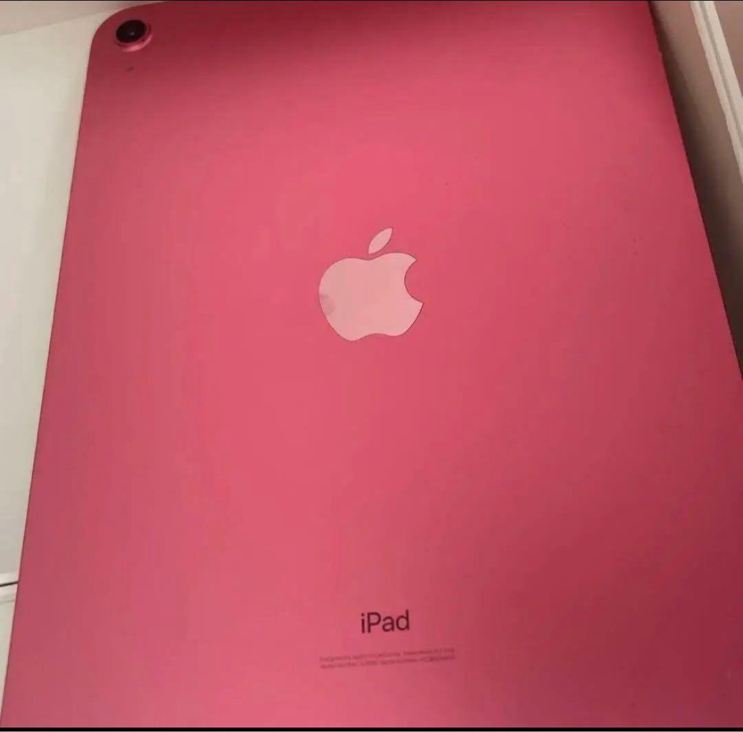 【美品】iPad10世代　ピンク　本体　iPadペンシル付き