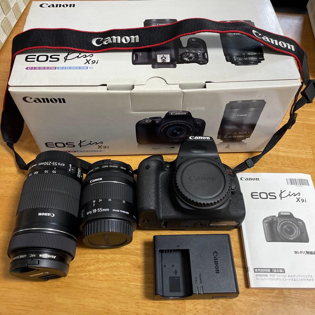 『美品』Canon EOS Kiss X9i デュアルレンズキット