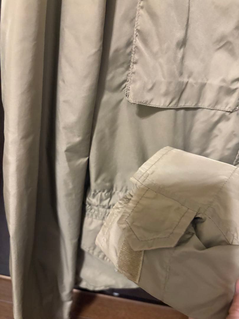 ASPESI アスペジ ナイロンジャケット ベージュ S ミリタリー風 軽量