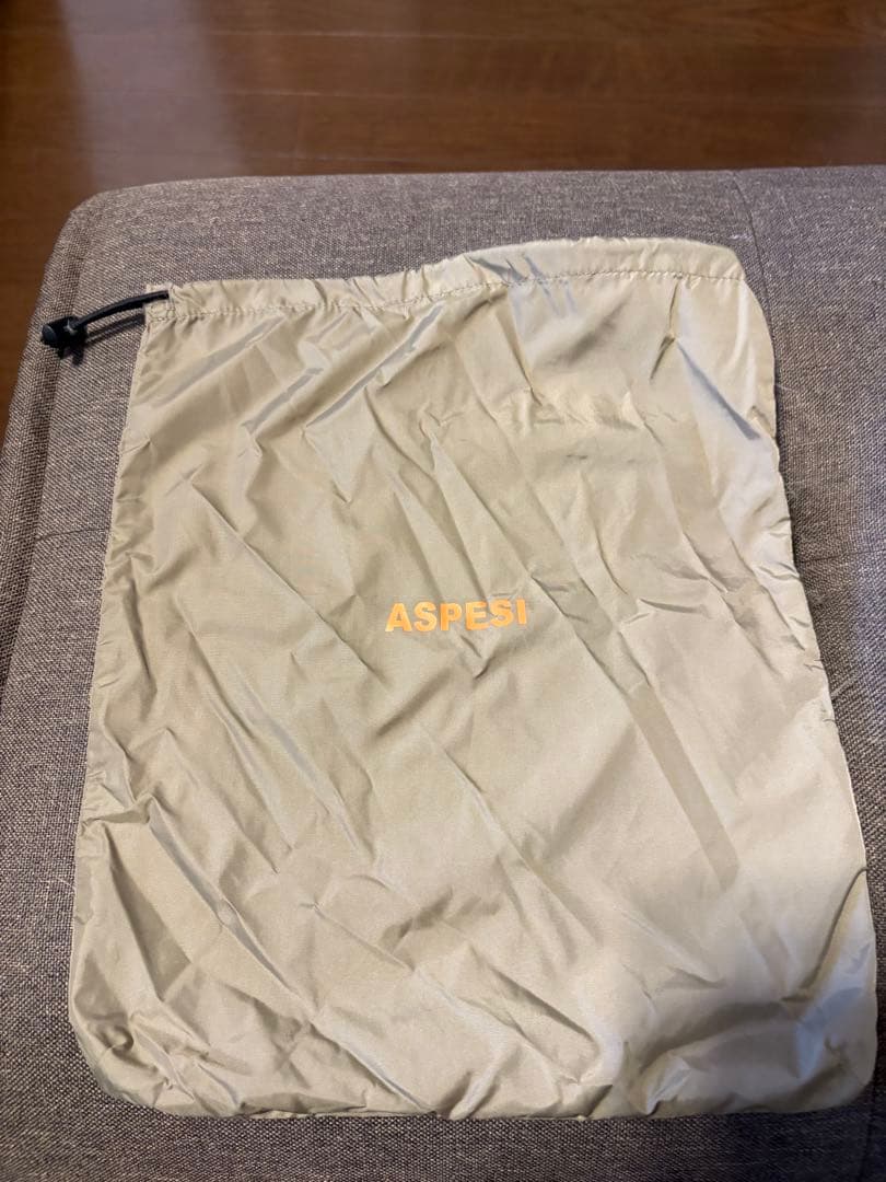 ASPESI アスペジ ナイロンジャケット ベージュ S ミリタリー風 軽量