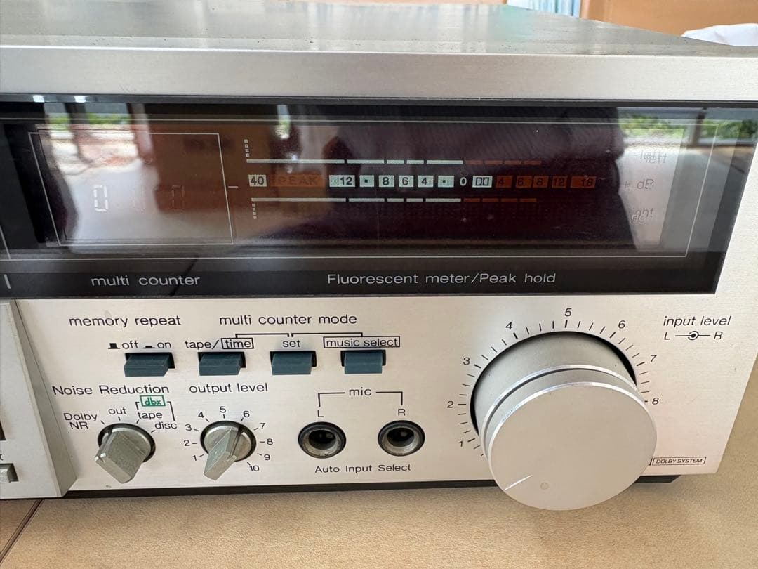 Technics M255X カセットデッキ