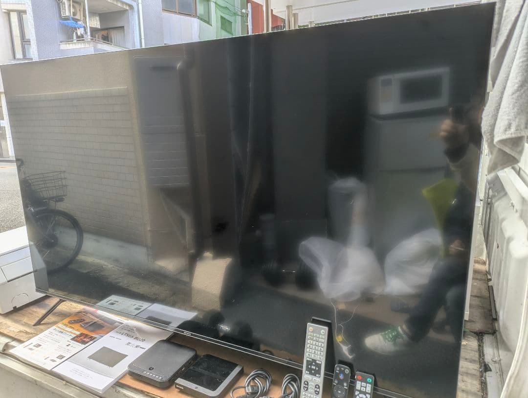 大阪市内配送無料 2022年製 aiwa 65型 4K液晶テレビ お買い得セット