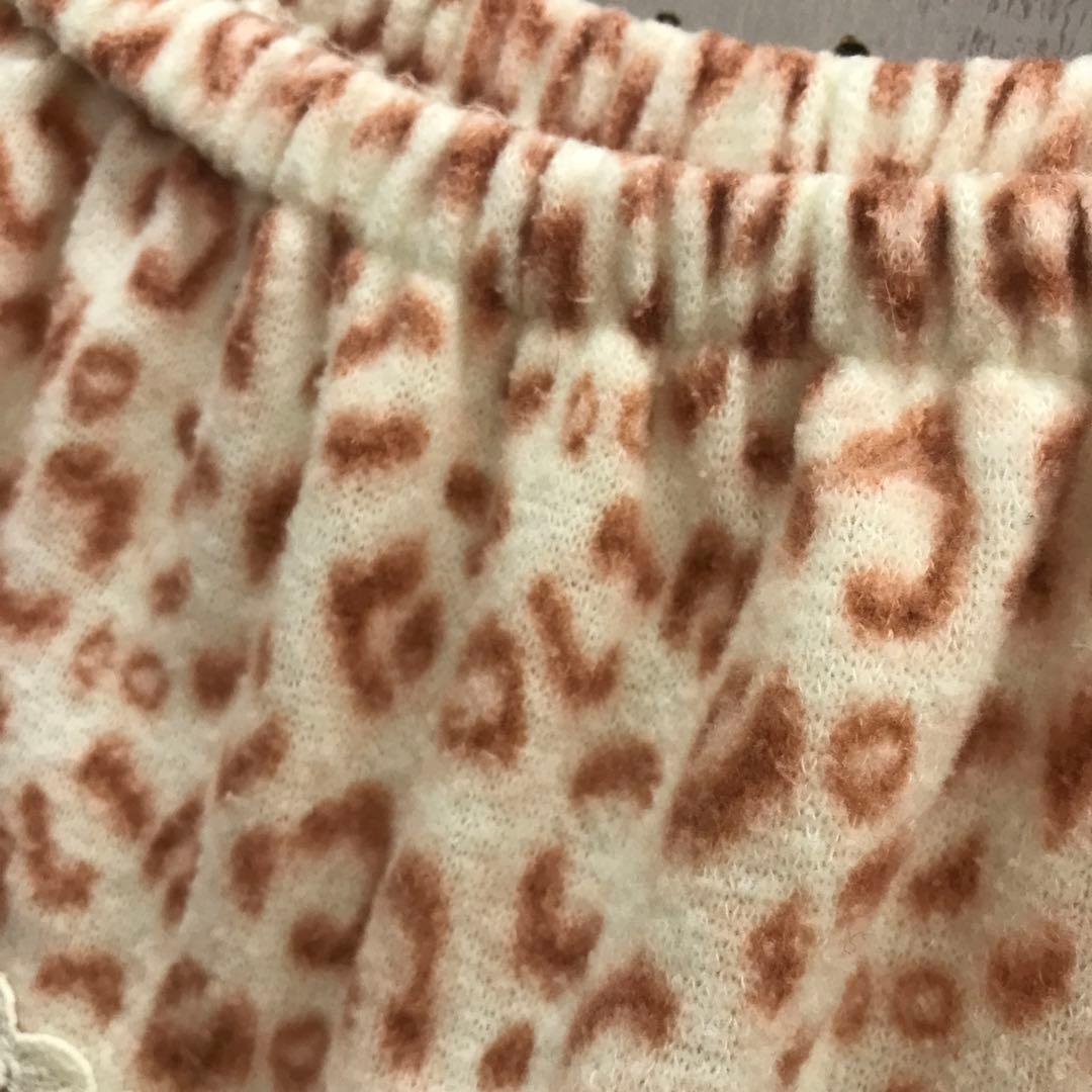 平成レトロ 姫ギャル古着 LIZ LISA スカート見え ヒョウ柄ショートパンツ