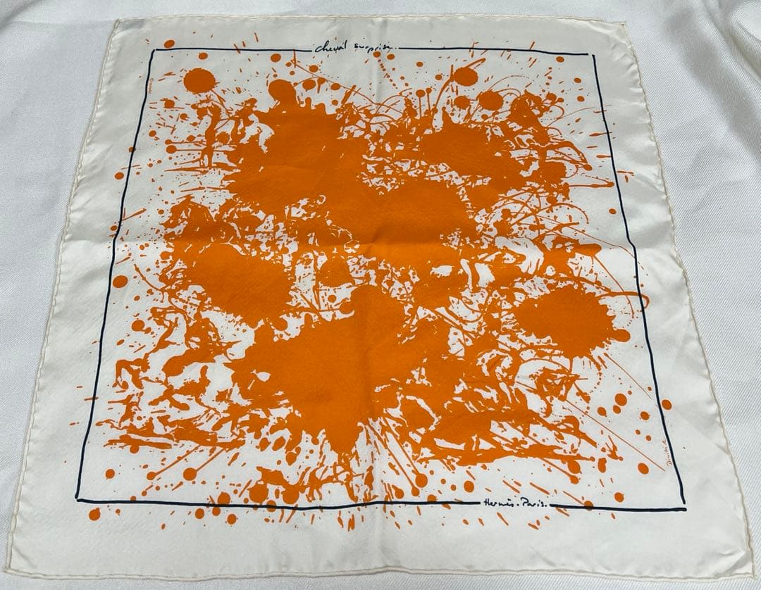 HERMES エルメス 思いがけない馬 ガヴロッシュ スカーフ