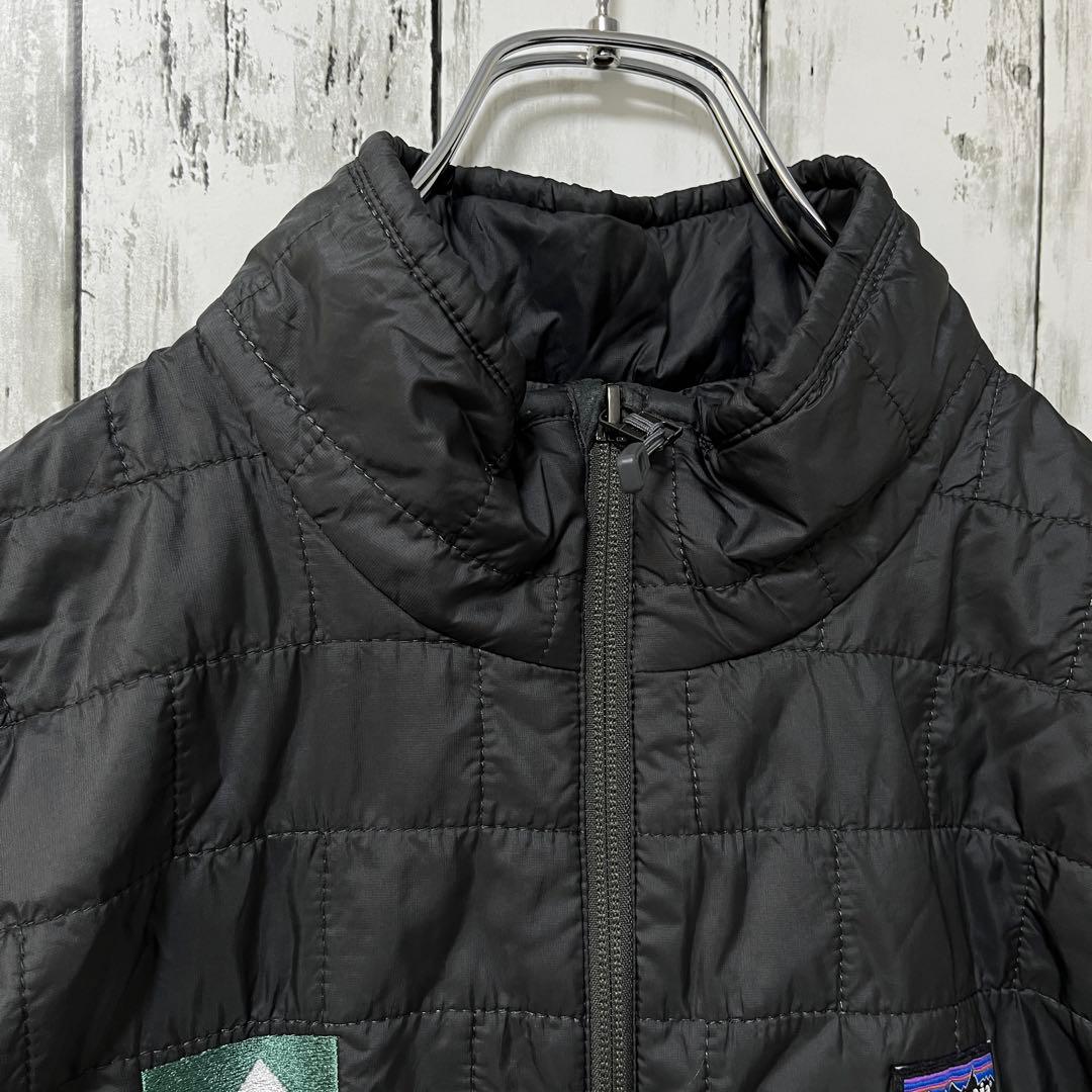 patagonia パタゴニア ナノパフベスト L サイズ ダークグレイ