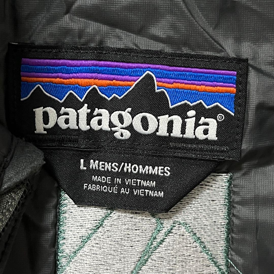 patagonia パタゴニア ナノパフベスト L サイズ ダークグレイ