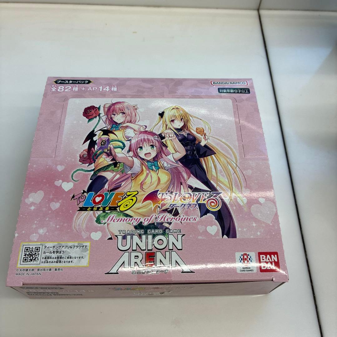 ユニオンアリーナ　toloveる　BOX 未開封　テープカット　とらぶる