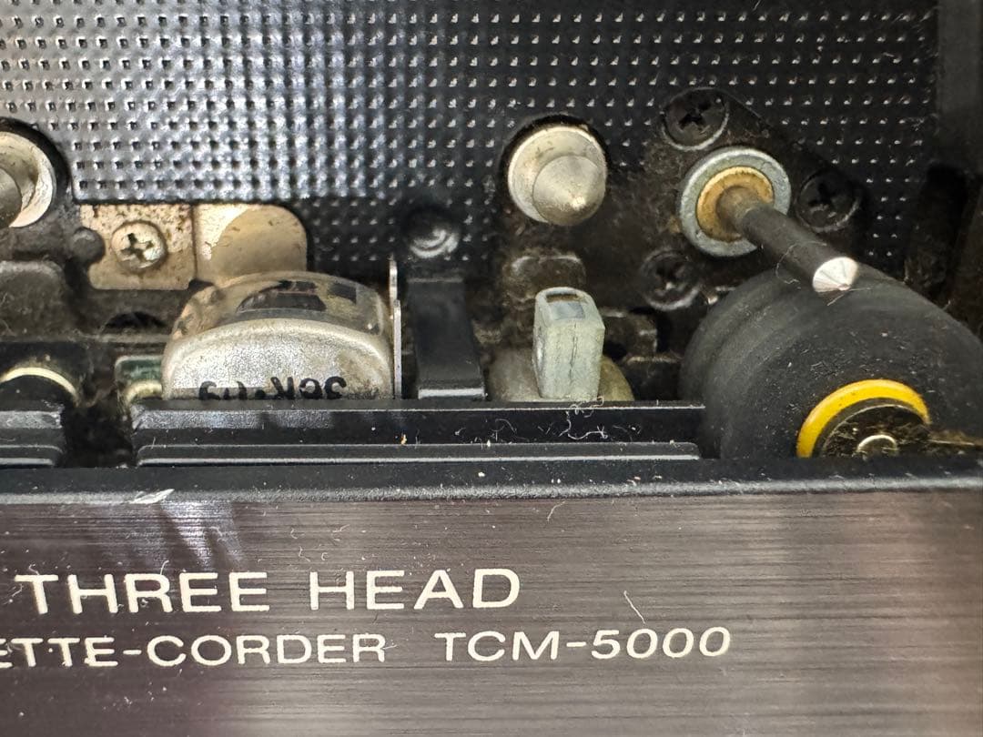 SONY TCM-5000 プロ仕様　ポータブルカセットレコーダー　(3ヘッド)