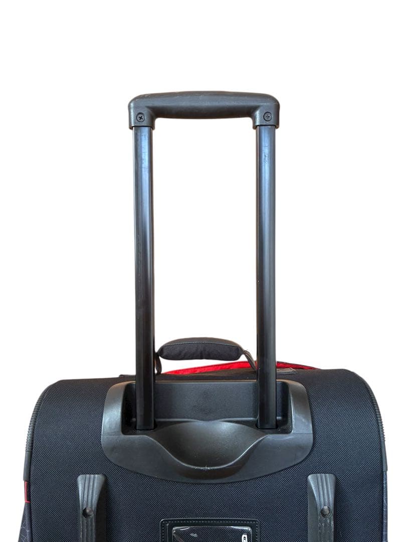 【美品】 SALOMON サロモン キャリーバッグ 3way黒×赤　100L