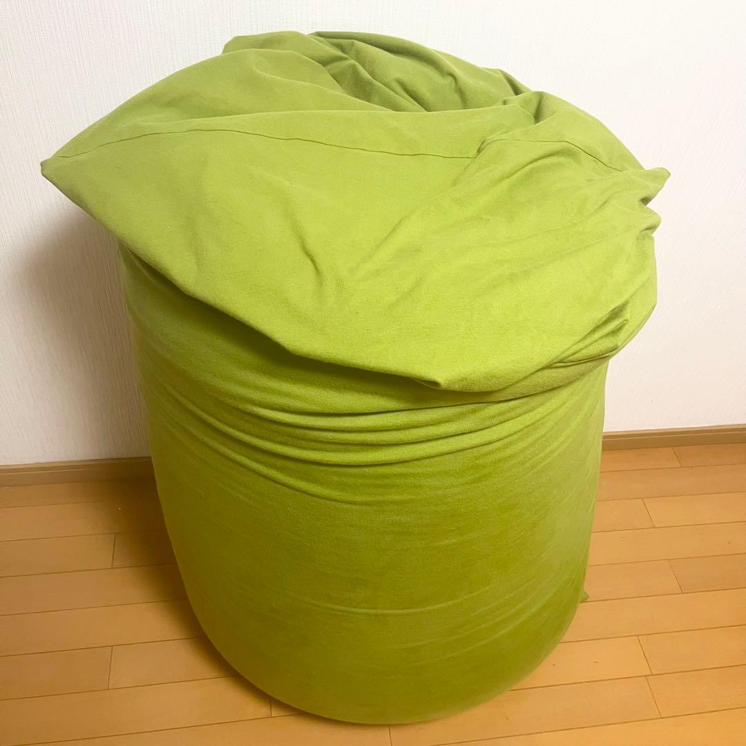 Yogibo ヨギボー マックス ライムグリーン ビーズソファ