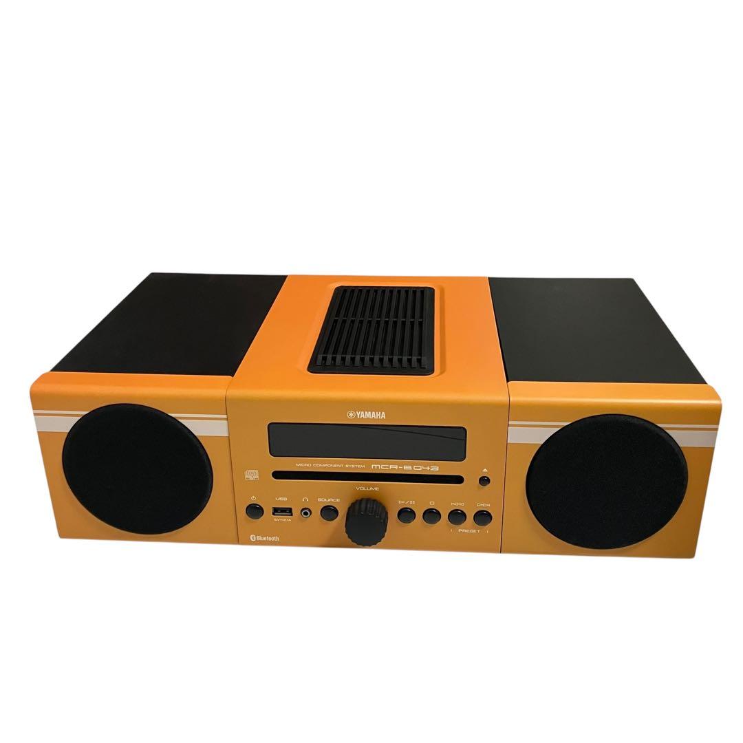 YAMAHA ヤマハ マイクロコンポ　MCR-B043 オレンジ