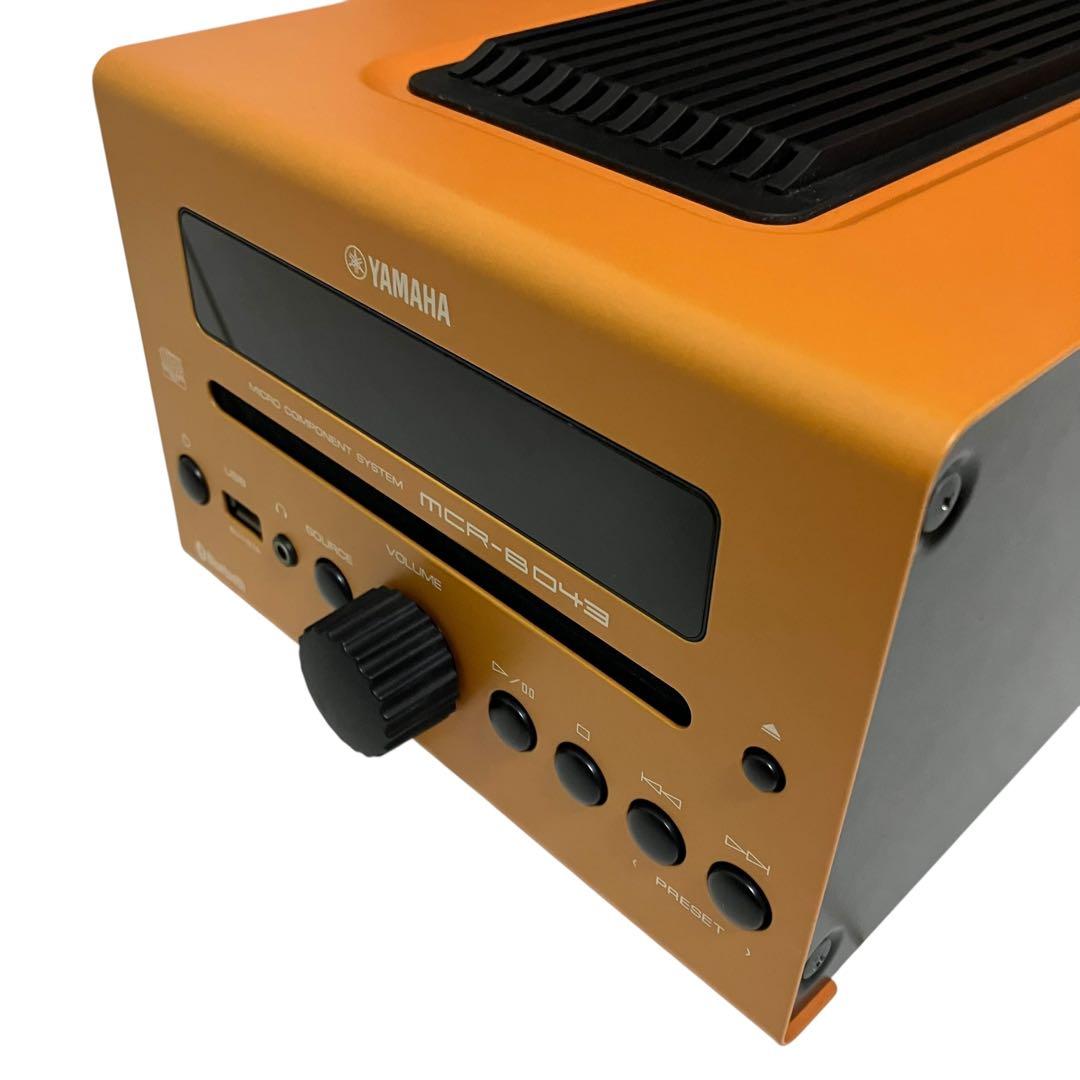YAMAHA ヤマハ マイクロコンポ　MCR-B043 オレンジ
