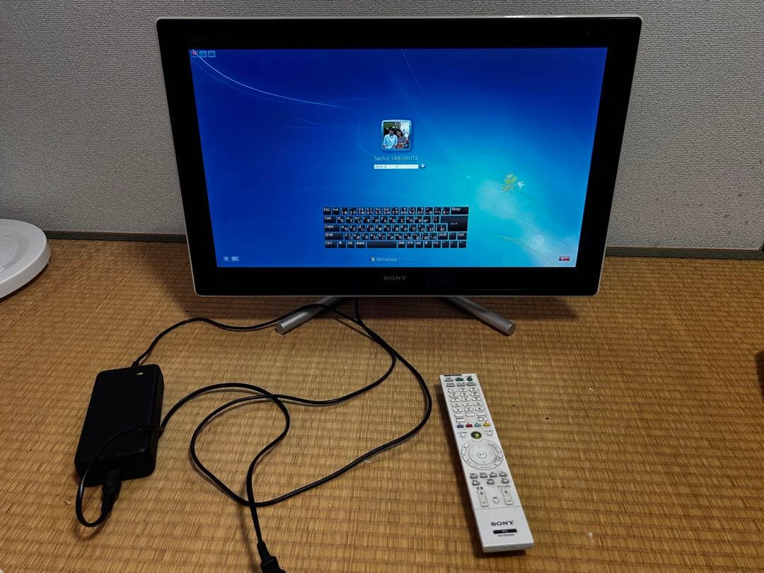 デスクトップパソコン sony VPCL24AJ