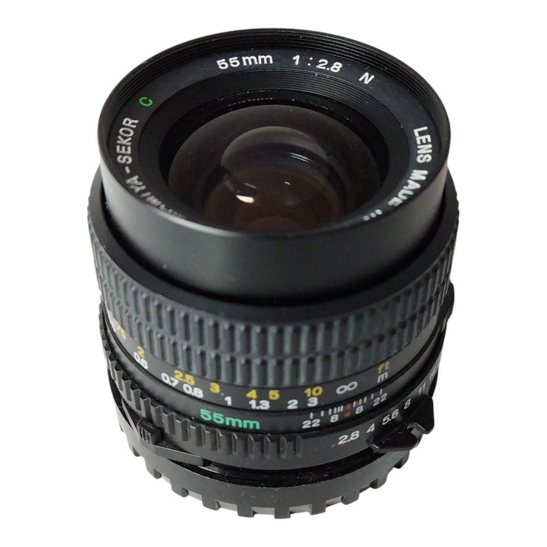 Mamiya 55mm F2.8 MFレンズ 中判カメラ用 希少 単焦点