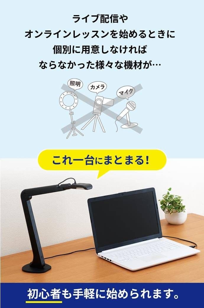 キングジム　フリーアングル USBカメラ SUC10