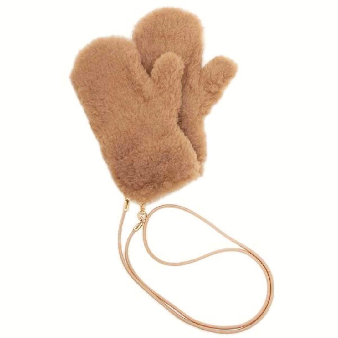 Max Mara テディベア ミトン 手袋 M