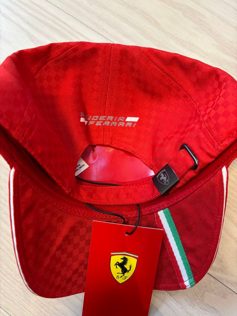 【新品未使用】フェラーリ F1 キャップ 2016年メキシコグランプリ（赤）