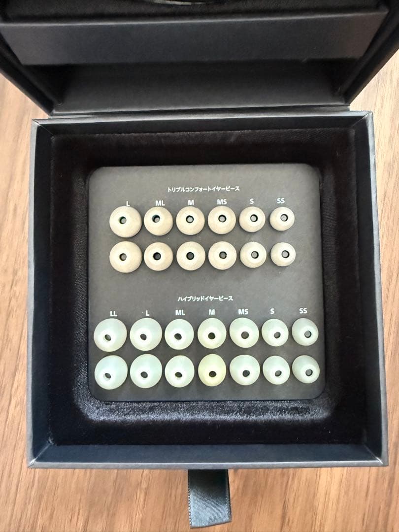 SONY IER-Z1R 有線イヤフォン、MUC-M12SB1ケーブルセット