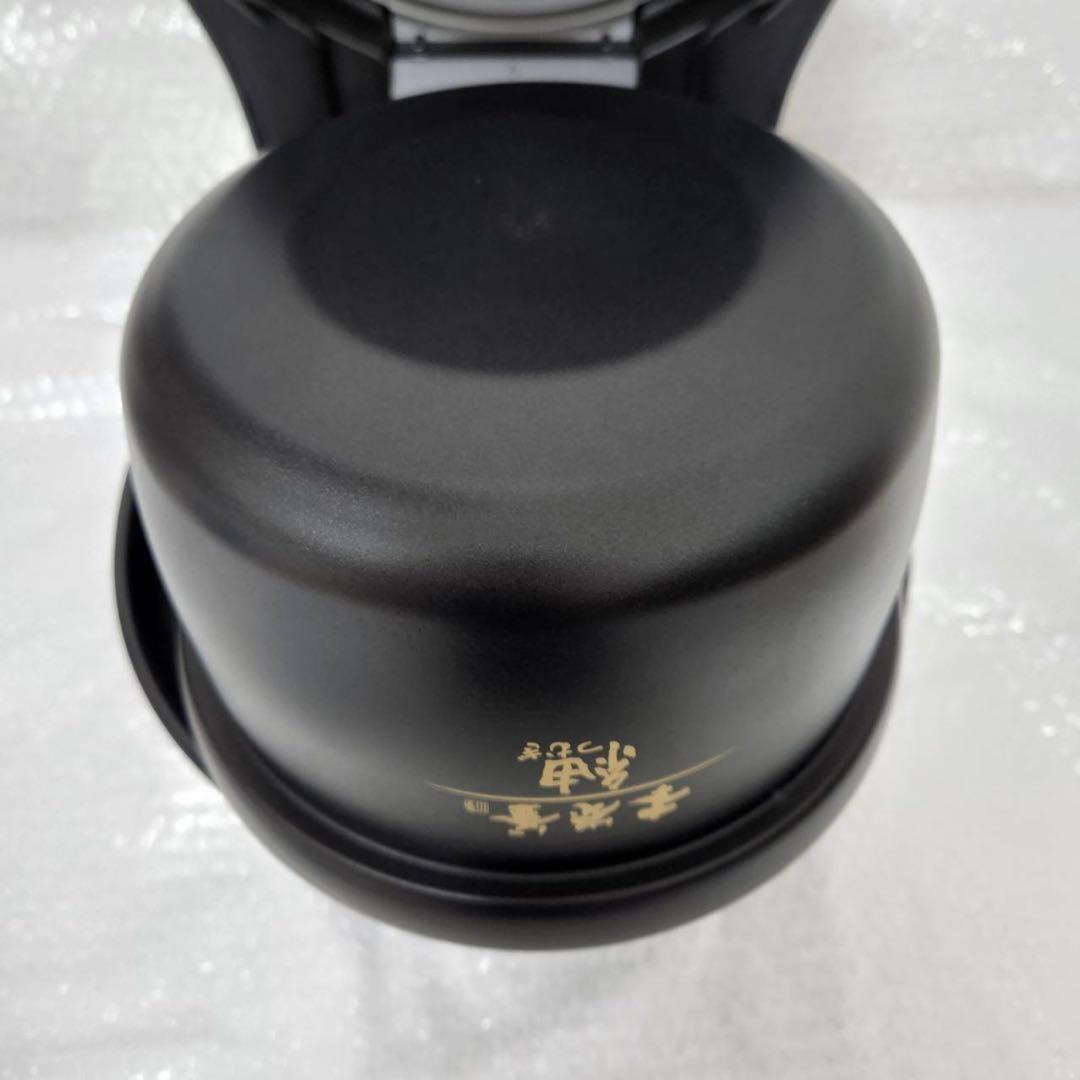 未使用◆三菱 IHジャー炊飯器 NJ-BW10F-B （5.5合）本炭釜 紬